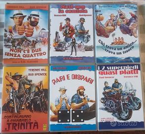 Lotto 6 DVD Bud Spencer & Terence Hill