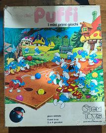 il gioco dei puffi 1982 completo vintage 