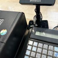 Stampantina , e registratore  di cassa e torretta