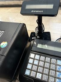 Stampantina , e registratore  di cassa e torretta