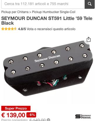 Pick up seymour duncan telecaster bridge