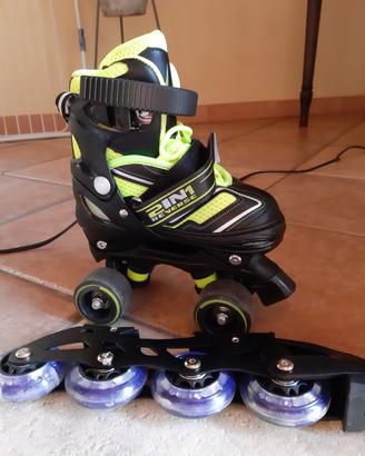 pattini a rotelle trasformabili in pattini in line