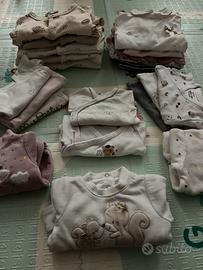 Set lotto vestiti bambina autunno inverno
