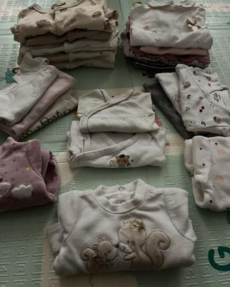 Set lotto vestiti bambina autunno inverno