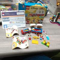 LEGO 10777 Topolino e Minnie auto con roulotte