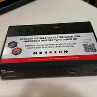 Decoder Tecsystem TS682 T2 Twin Tunner HD Rec&Play