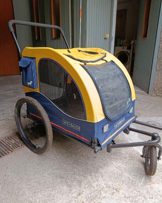 Trasportino cane per bici