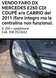FARO DX MERCEDES E250 CDI COUPÉ e/o CABRIO