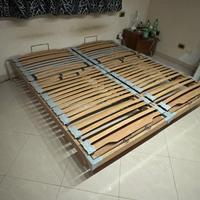 Reti a doghe matrimoniali elettriche-ottime condiz