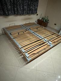 Reti a doghe matrimoniali elettriche-ottime condiz