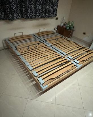 Reti a doghe matrimoniali elettriche-ottime condiz