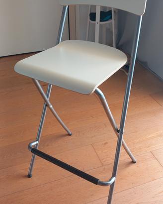 n.2 sgabelli  bianchi Ikea