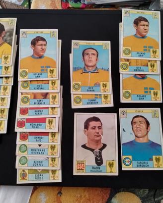 Lotto 29 figurine MEXICO 70 da rec.