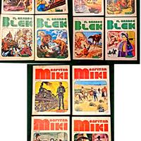 FUMETTI  COLLANA CAPITAN  MIKI E BLEK GIGANTE