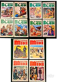 FUMETTI  COLLANA CAPITAN  MIKI E BLEK GIGANTE
