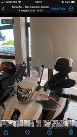 parabrezza e bauletto per piaggio Madley