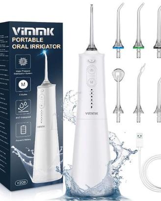 Vimmk Irrigatore Orale Senza Fili, Idropulsore Den