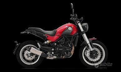 Benelli Leoncino 500 TRAIL COLORI ROSSO E NERO km.