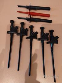 8 puntali per oscilloscopio 