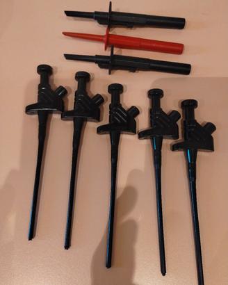 8 puntali per oscilloscopio 