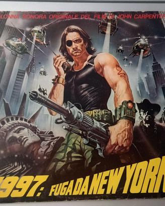 1a ed. vinile 1997 Fuga da New York John Carpenter