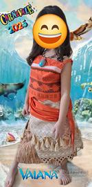 Abito carnevale Vaiana Disney