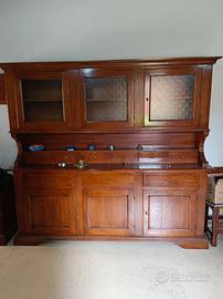 credenza in rovere massiccio