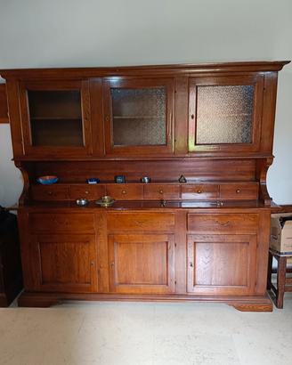 credenza in rovere massiccio