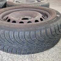 Gomme invernali + cerchi fiat Panda 175 65 R14