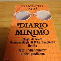 libro DIARIO MINIMO di Umberto Eco