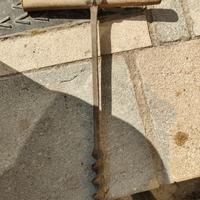 Trivella manuale antica da falegnameria–succhiello