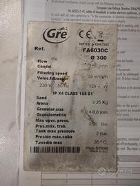 Pompa di filtrazione per piscina fuori terra