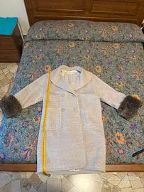 Cappotto in alpaca e marmotta