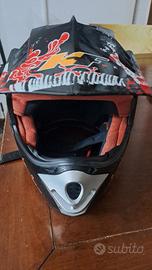 Casco moto bambino kxd fun xl misura 57/58 cm