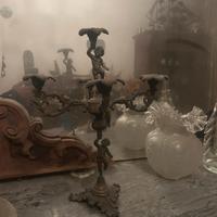 Candelabro in bronzo