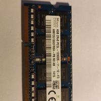 RAM Notebook Hynix 4GB - PC3L - 12800S