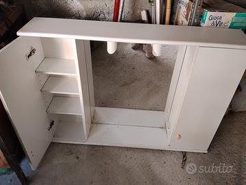 lavabo e specchiera bagno