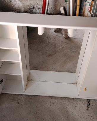 lavabo e specchiera bagno