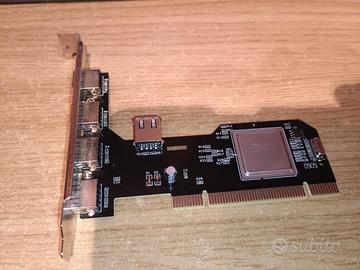 scheda pci usb