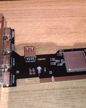scheda pci usb