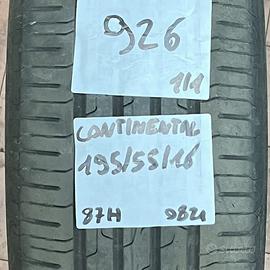 1 - CONTINENTAL ECO CONTACT 6 195/55R16 87H
