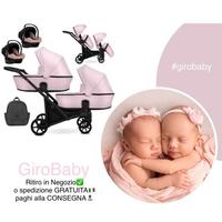 gemellare fratellare passeggino trio NUOVI