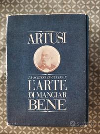 Libro di cucina: Artusi- l'arte di mangiare bene