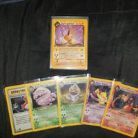 Pokemon Team Rocket Lotto Prima Edizione Charizard