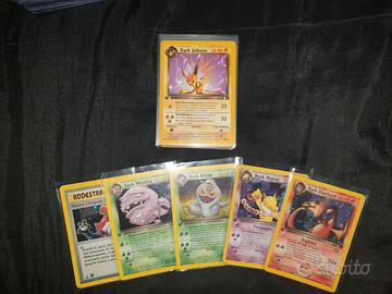 Pokemon Team Rocket Lotto Prima Edizione Charizard