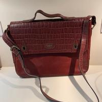 Borsa cartella pelle El Campero vintage