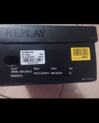 Scarpe replay nuove