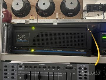 Amplificatore finale di potenza Qsc  usa 1300