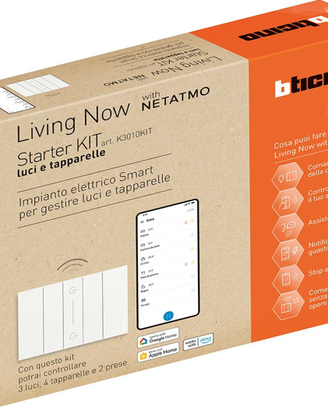 Bticino K3010KIT per taparelle  Serie Living NOW