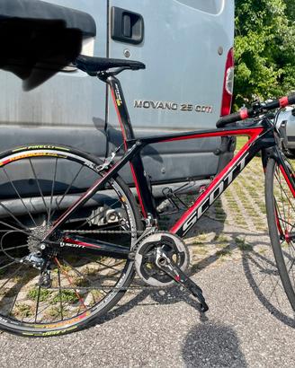 Bici da corsa in carbonio